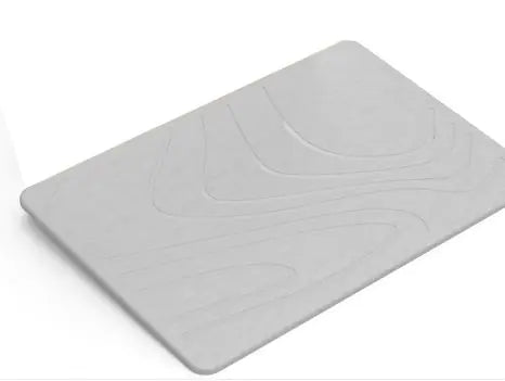 Premium Diatomite Bath Mat – Quick-Dry, Non-Slip Luxury Stone Design